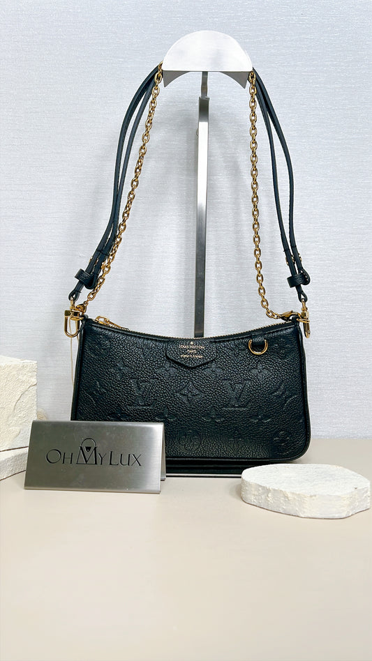 LV Easy Pouch in Black