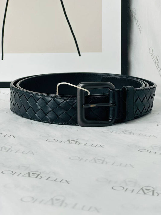 Bottega Veneta Intrecciato Leather Belt