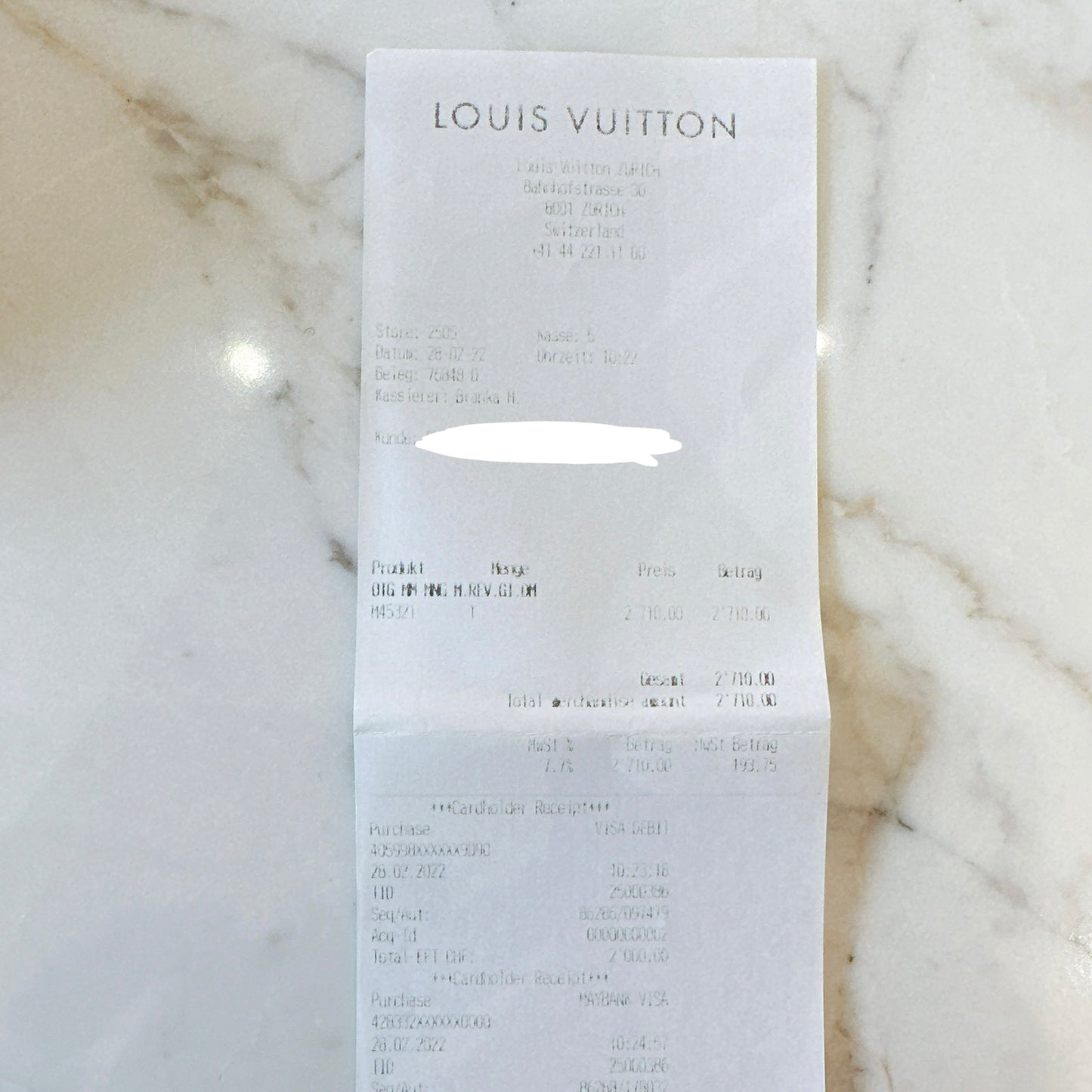 LV On The Go MM in Reverse Monogram