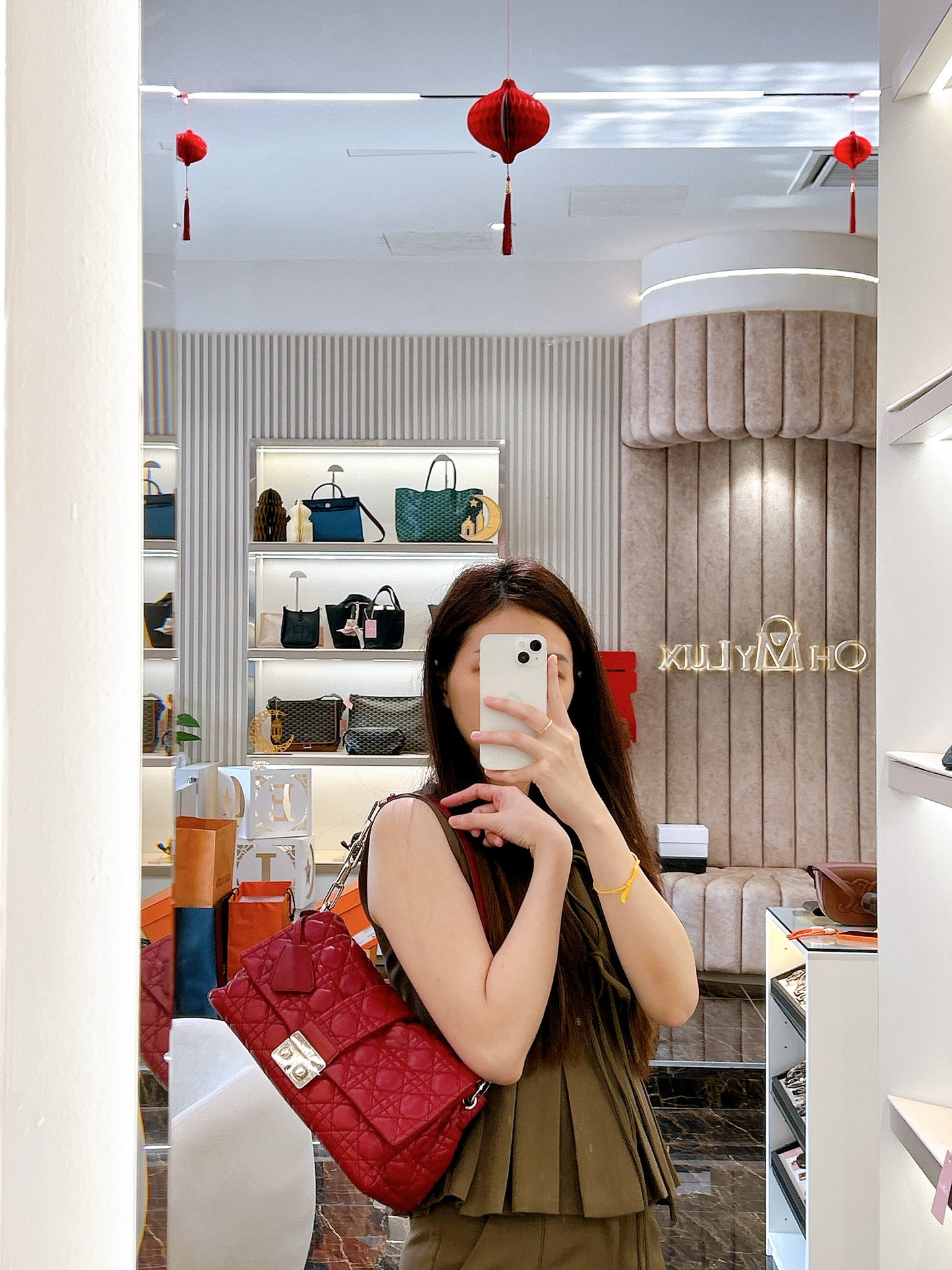 Dior New Lock in Red