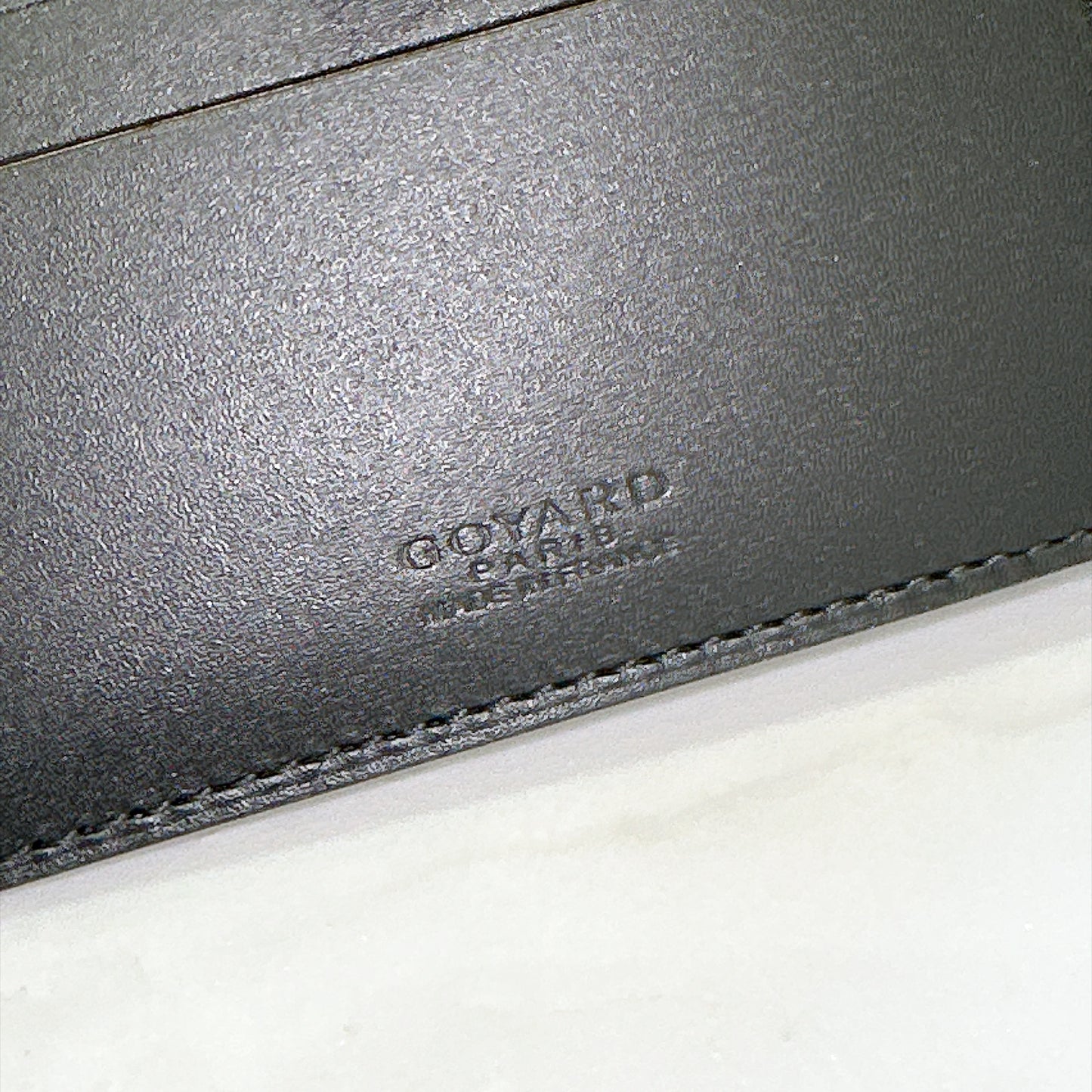 Goyard Victoire Wallet in Black