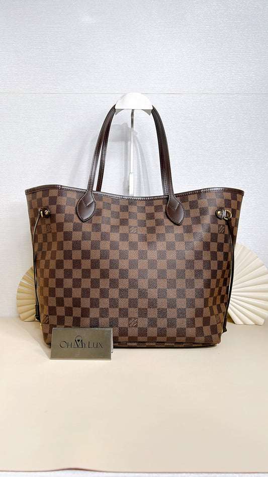 LV Neverfull MM in Damier Ebene