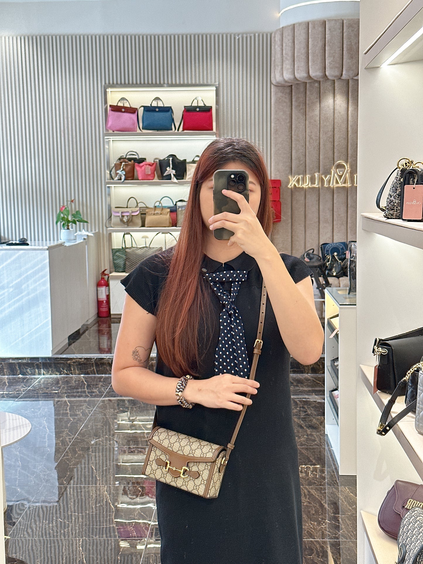 Gucci 1955 Mini Bag in Brown