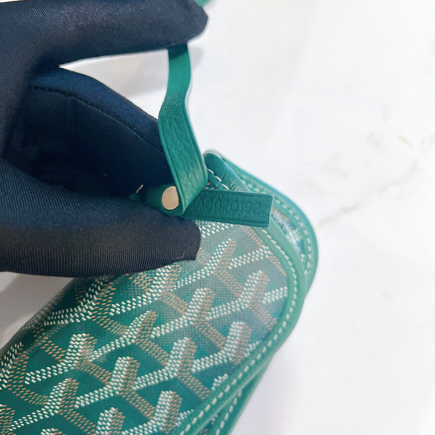 Goyard St Louis PM In Green
