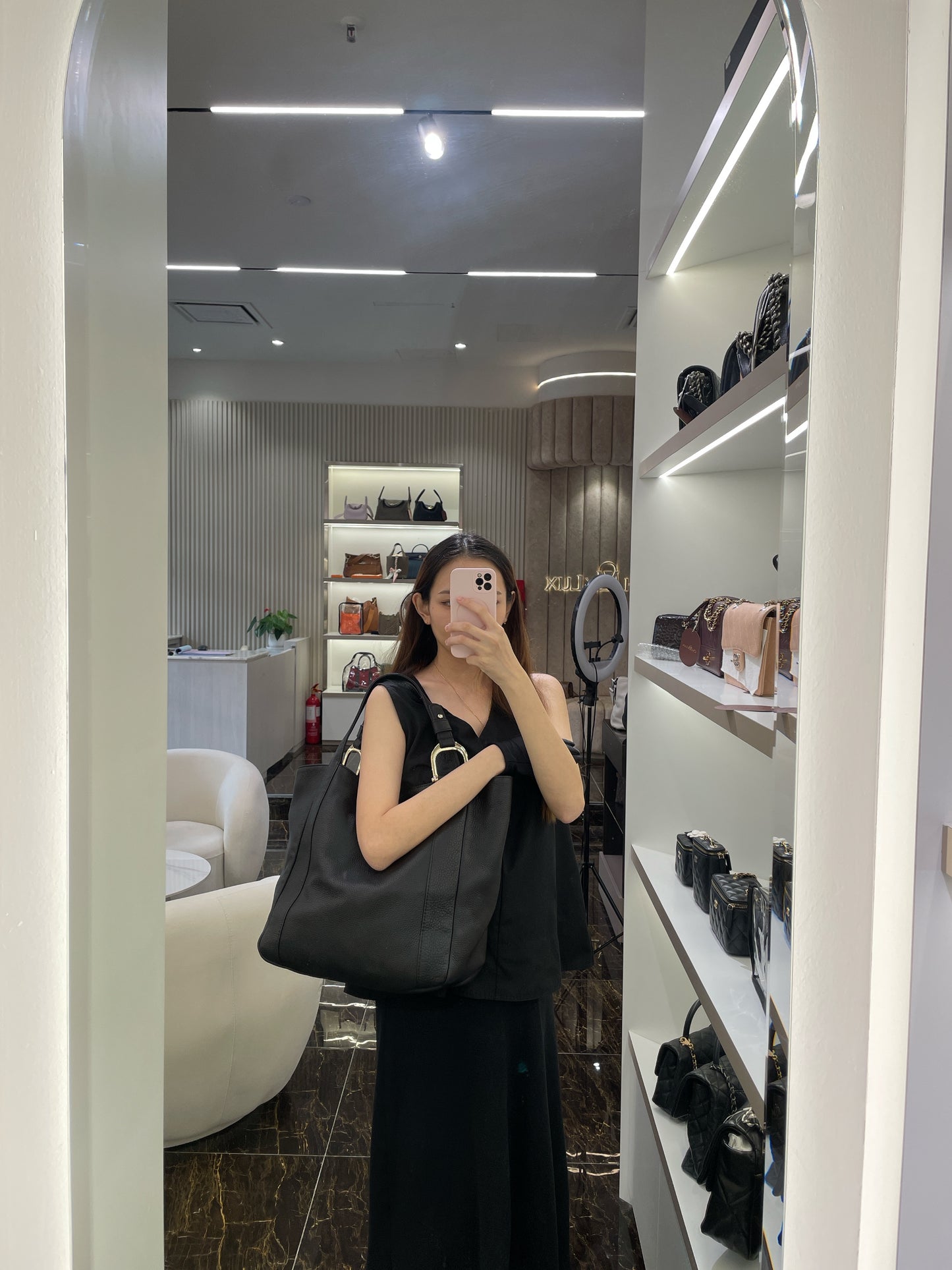 Gucci Greenwich Leather Tote Bag