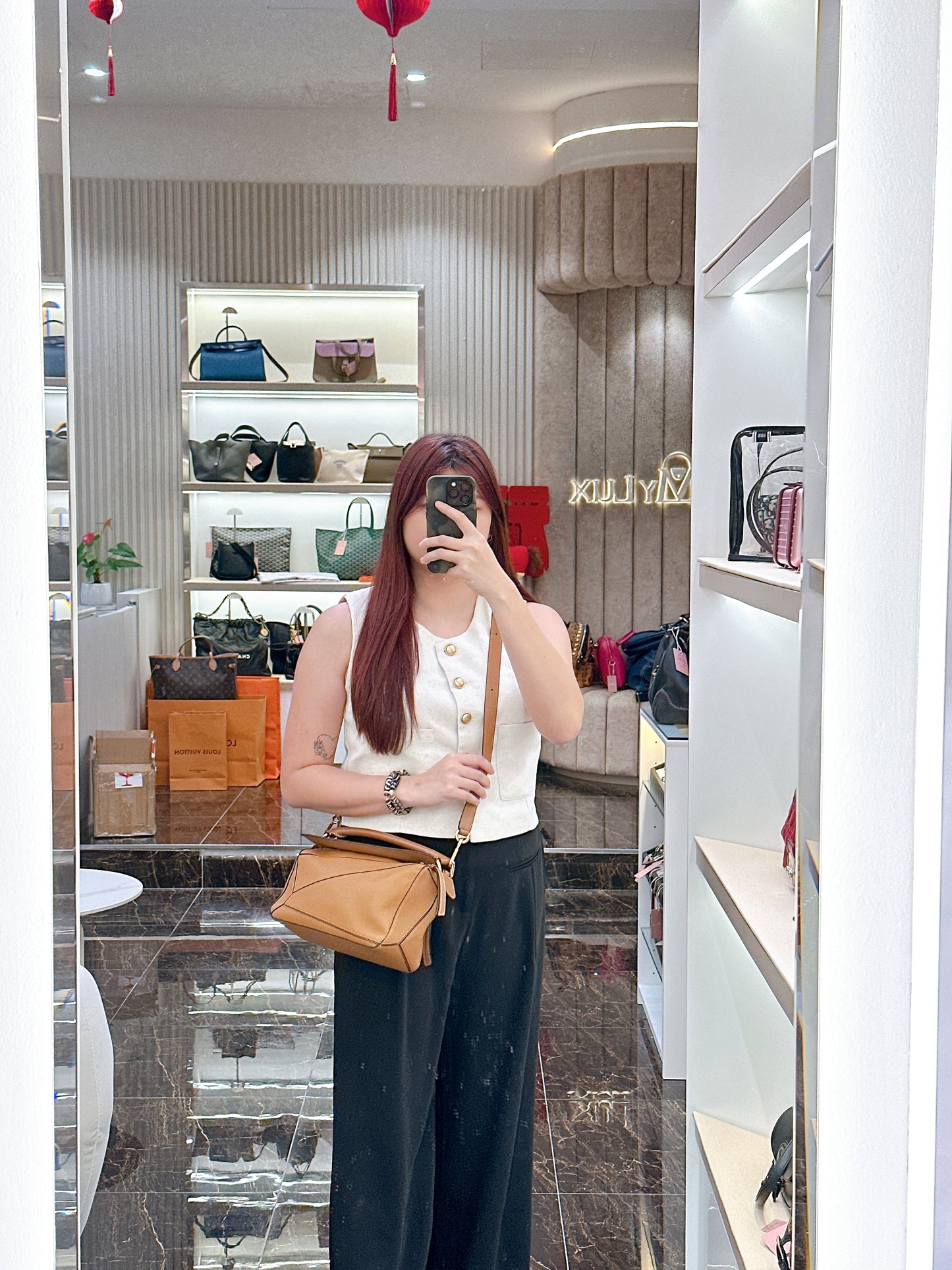 Loewe Small Puzzle in Brown
