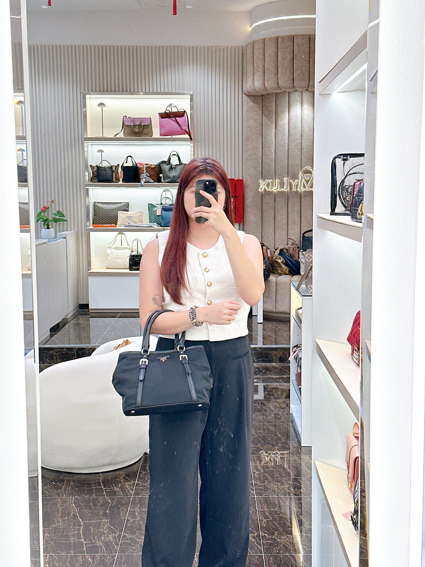 Prada Tessuto Nylon in Black