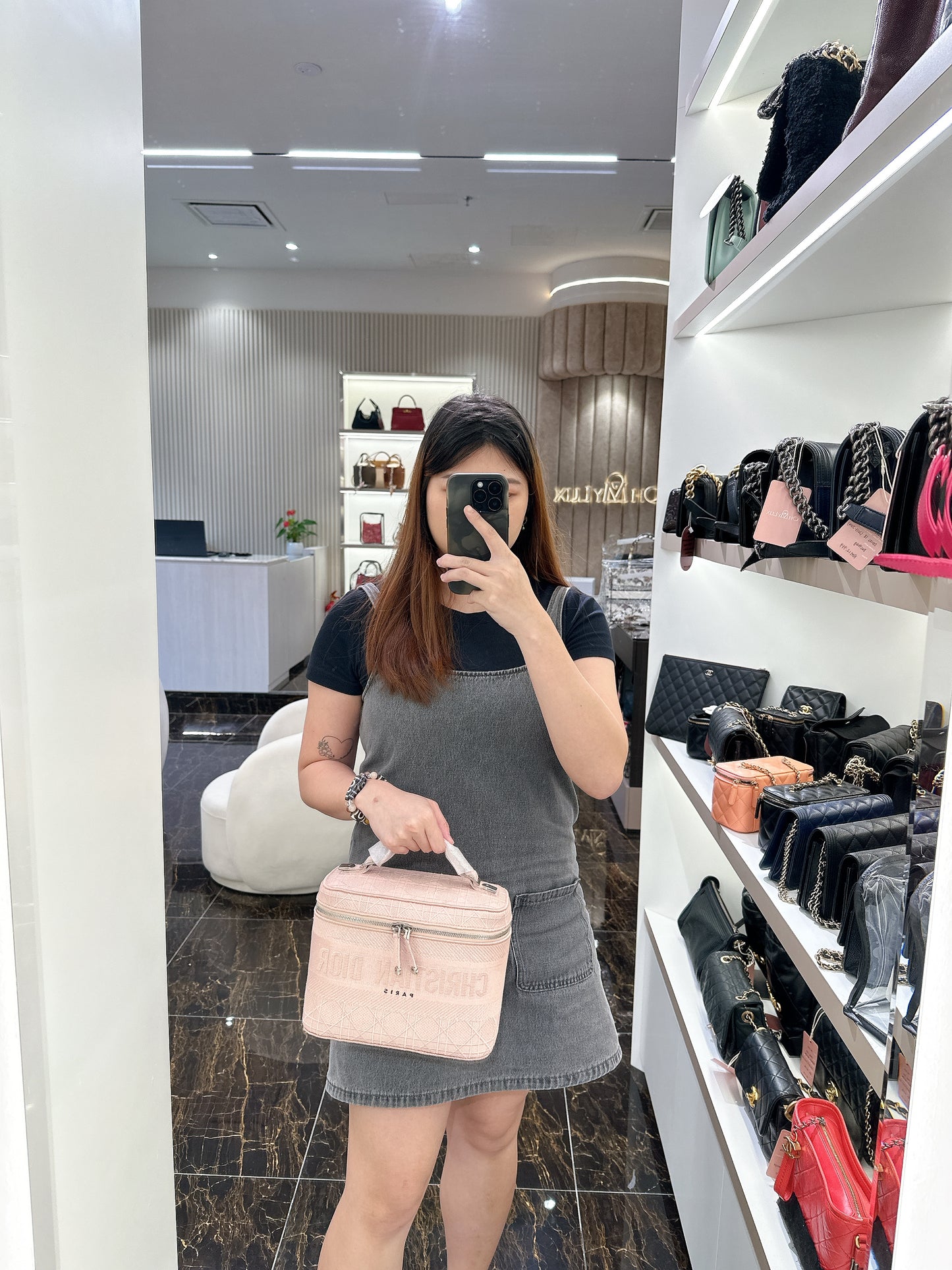 Dior Travel Large Vanity Case in Pink