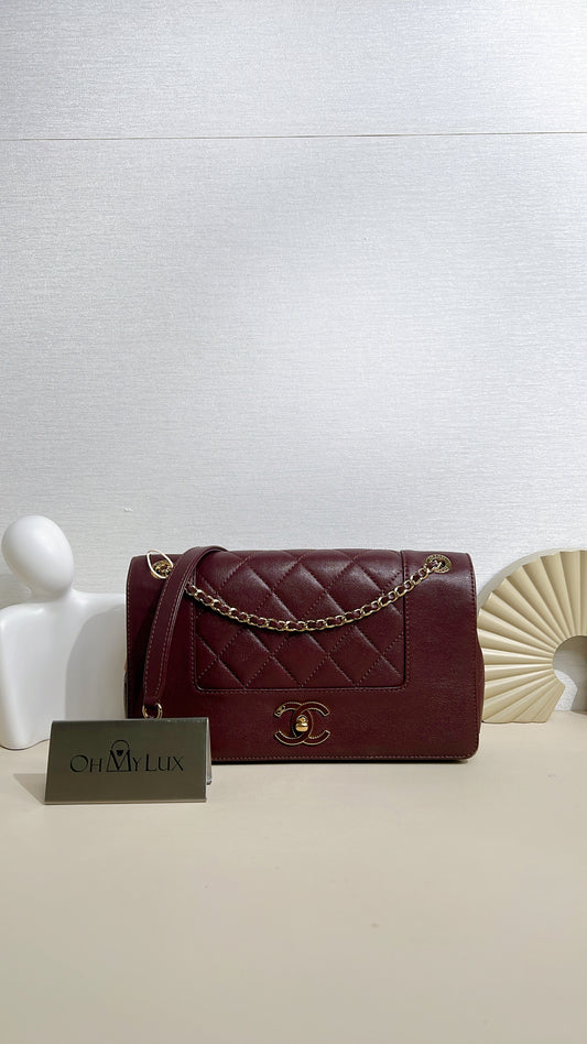Chanel Mademoiselle in Burgundy