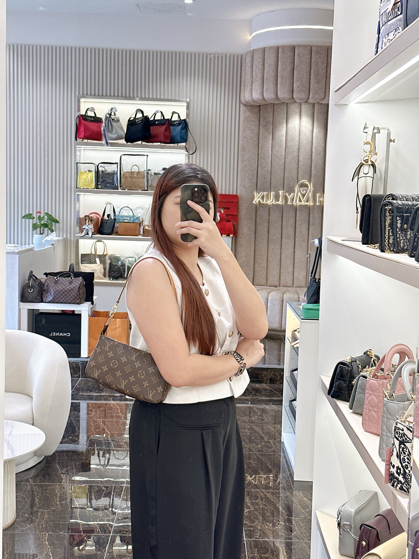 LV Monogram Pochette Accessoires