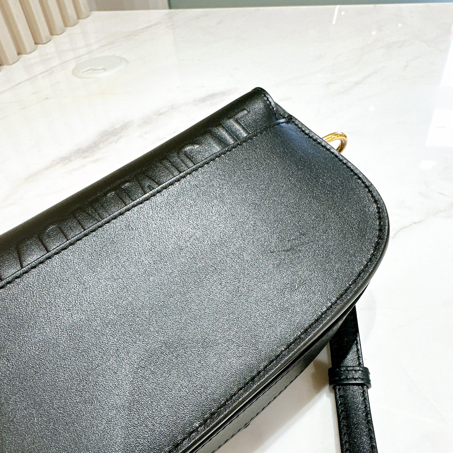 Dior Bobby East-West Bag Black Calfskin in Black