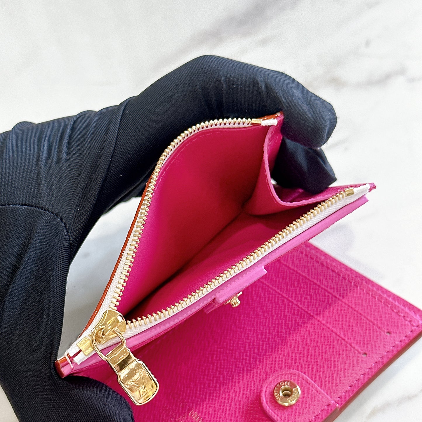 LV x Murakami Lisa Wallet