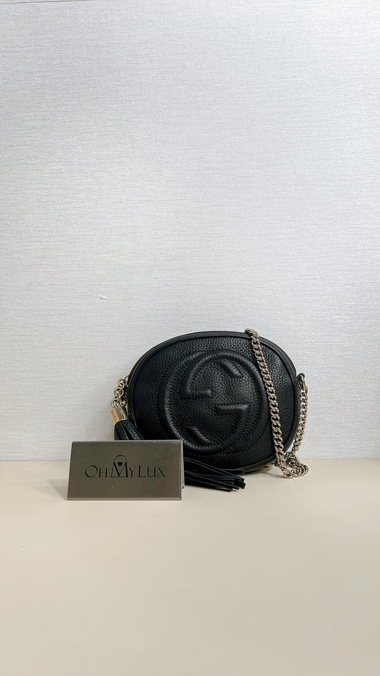 Gucci Disco Soho Chain Round Bag