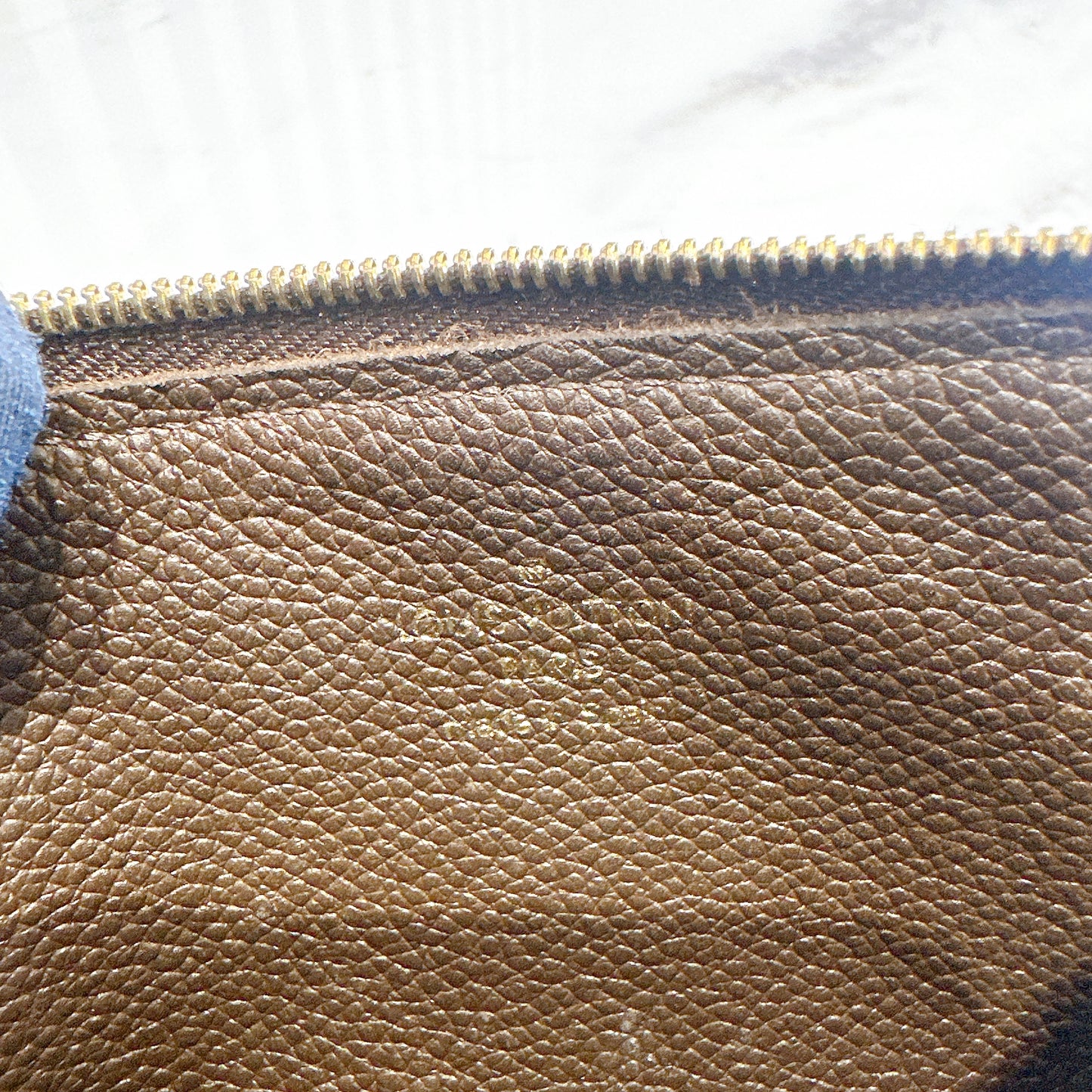 LV Felicie Pochette Zip Insert in Monogram Empreinte
