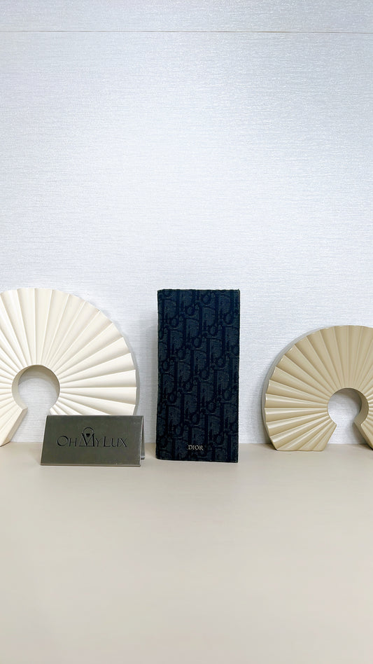 Dior Oblique Long Vertical Wallet