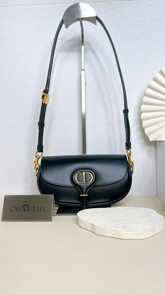 Dior Bobby East-West Bag Black Calfskin in Black
