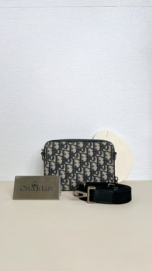 Dior Zipped Pouch with Strap