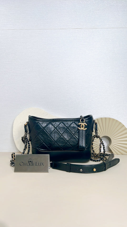 Chanel Gabrielle Small in Black