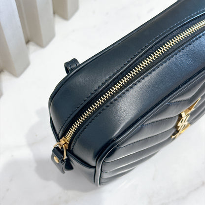 YSL Lou Belt Bag In Black GHW