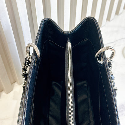 Chanel GST in Black Caviar SHW
