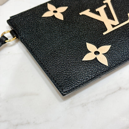 LV Neo Noe MM Bicolour In Black / Creme