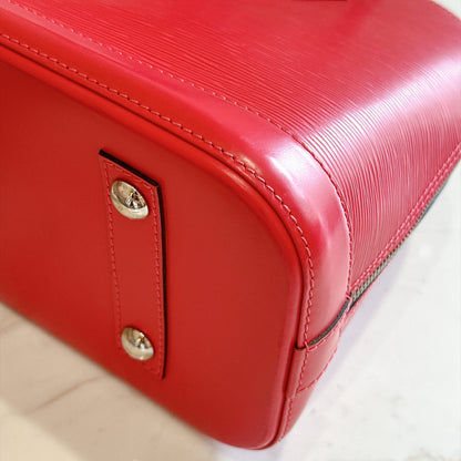 LV Alma PM in Pink Epi Leather