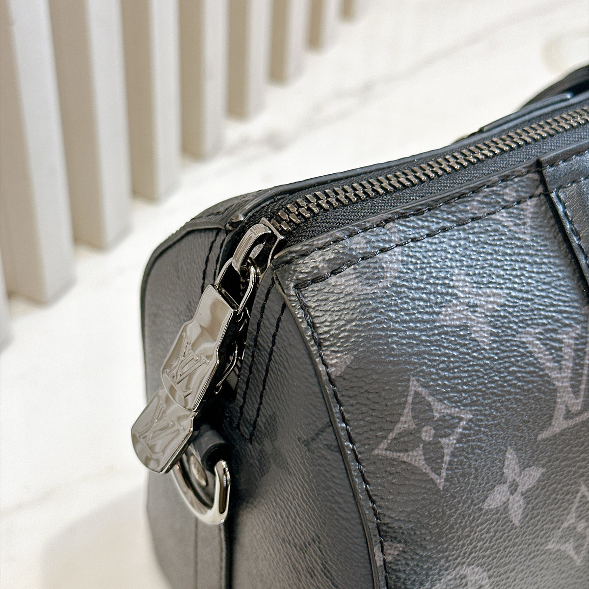 LV Monogram Eclipse City Keepall