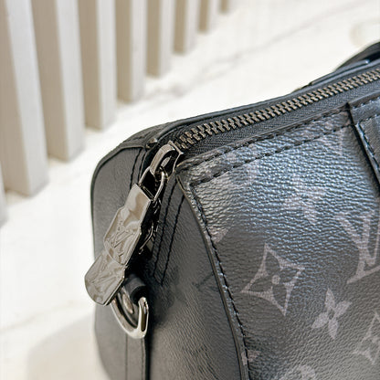 LV Monogram Eclipse City Keepall