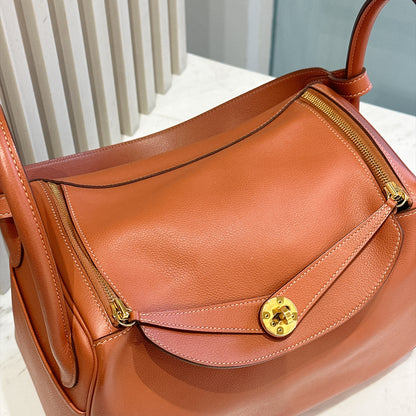 Hermes Lindy 30 Evercolour Blush GHW