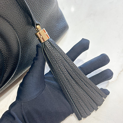 Gucci Soho Chain Shoulder Bag in Black