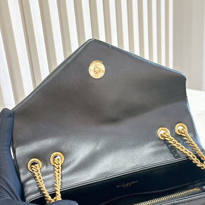 YSL Lou Lou Small in Black GHW