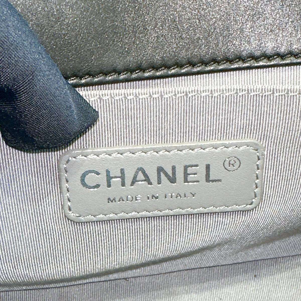 Chanel Boy Old Medium in Black Lambskin
