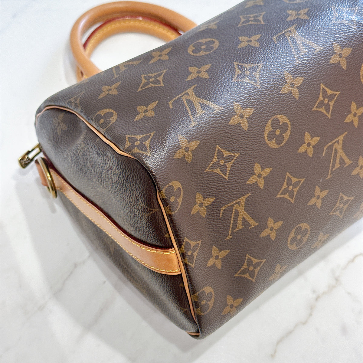 LV Monogram Speedy 25 Bandouliere