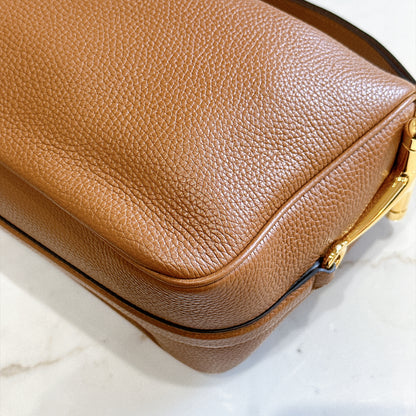 Gucci Half Horsebit Medium Bag Brown
