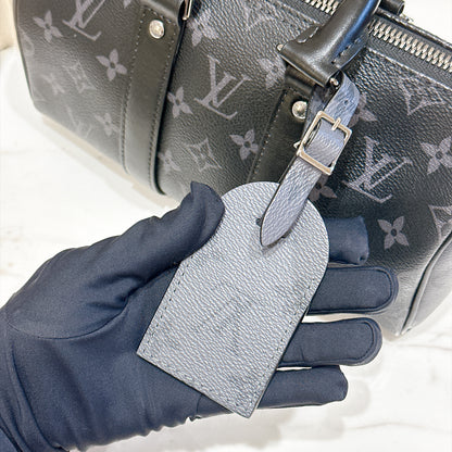 LV Keepall 25 in Monogram Eclipse