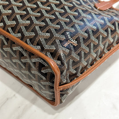 Goyard Mini Anjou in Black and Tan