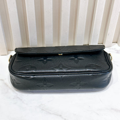 LV Ivy in Black Empreinte