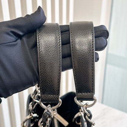 Chanel GST in Black Caviar SHW