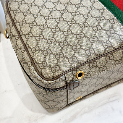 Gucci Web Savoy Shoes Case in GG Supreme