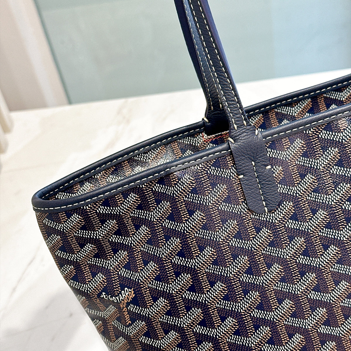 Goyard Artois MM in Blue