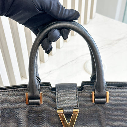 YSL Cabas Chyc Satchel Black