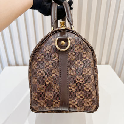 LV Damier Ebene Speedy 25 Bandouliere