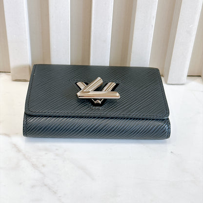 LV Twist Wallet in Black SHW