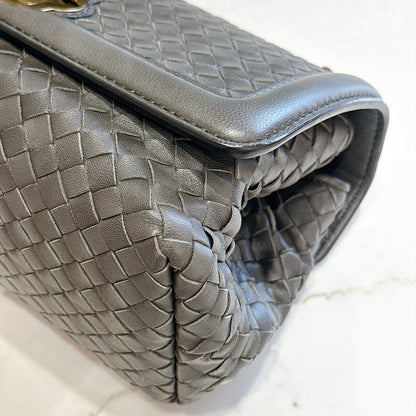 Bottega Veneta Intrecciato Olimpia Knot Shoulder Bag