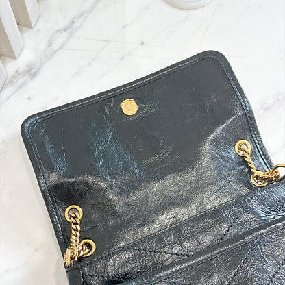 YSL Niki Baby in Black