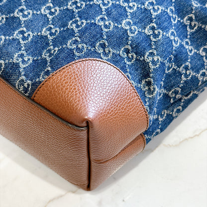 Gucci Ophidia Denim Tote Bag