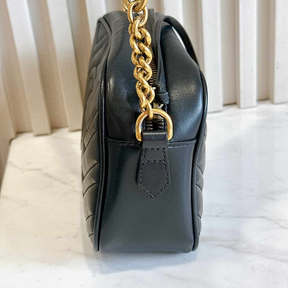 Gucci Marmont Camera Bag Small Black