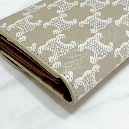 Celine Small Flap Wallet in Grege