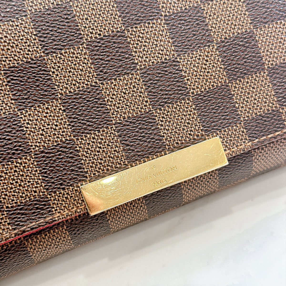 LV Favorite PM in Damier Ebene