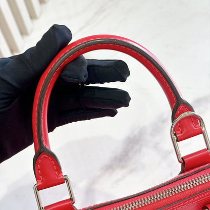 LV Alma PM in Pink Epi Leather